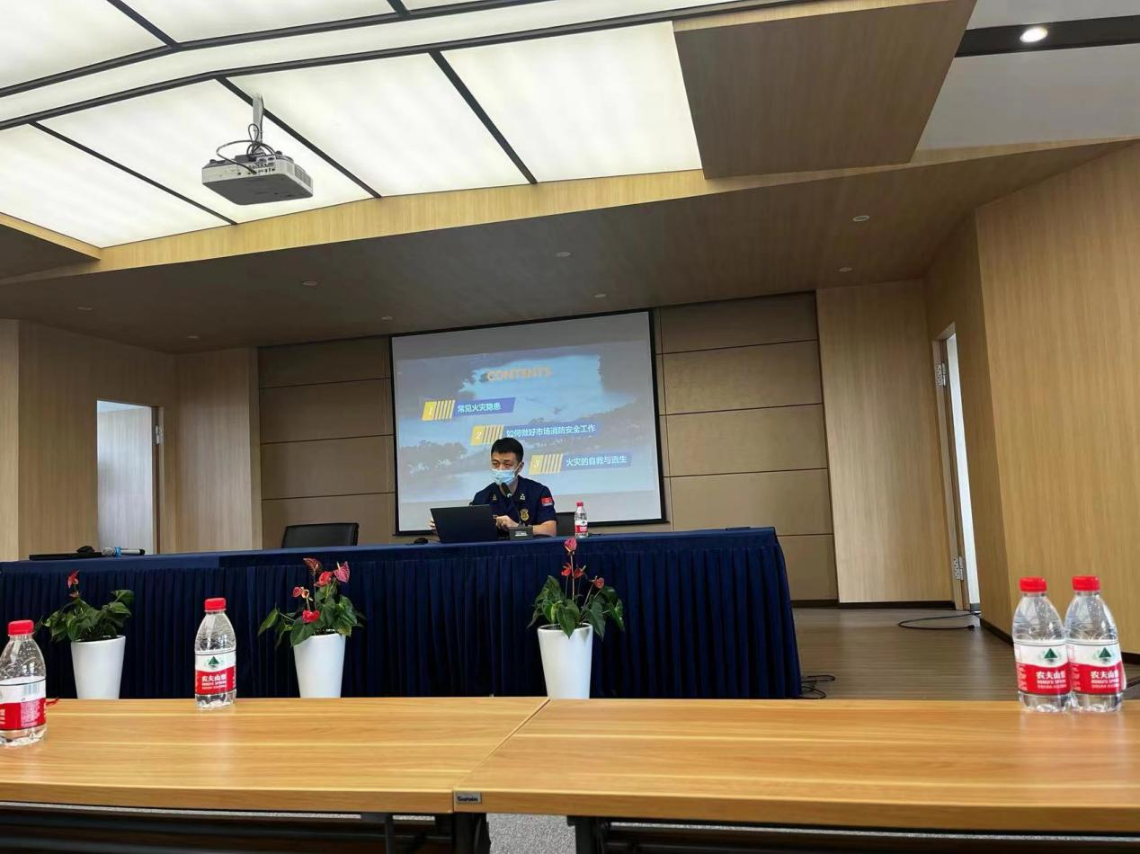 錢江商城參加拱墅區(qū)商品交易市場消防安全培訓(xùn)會(huì)