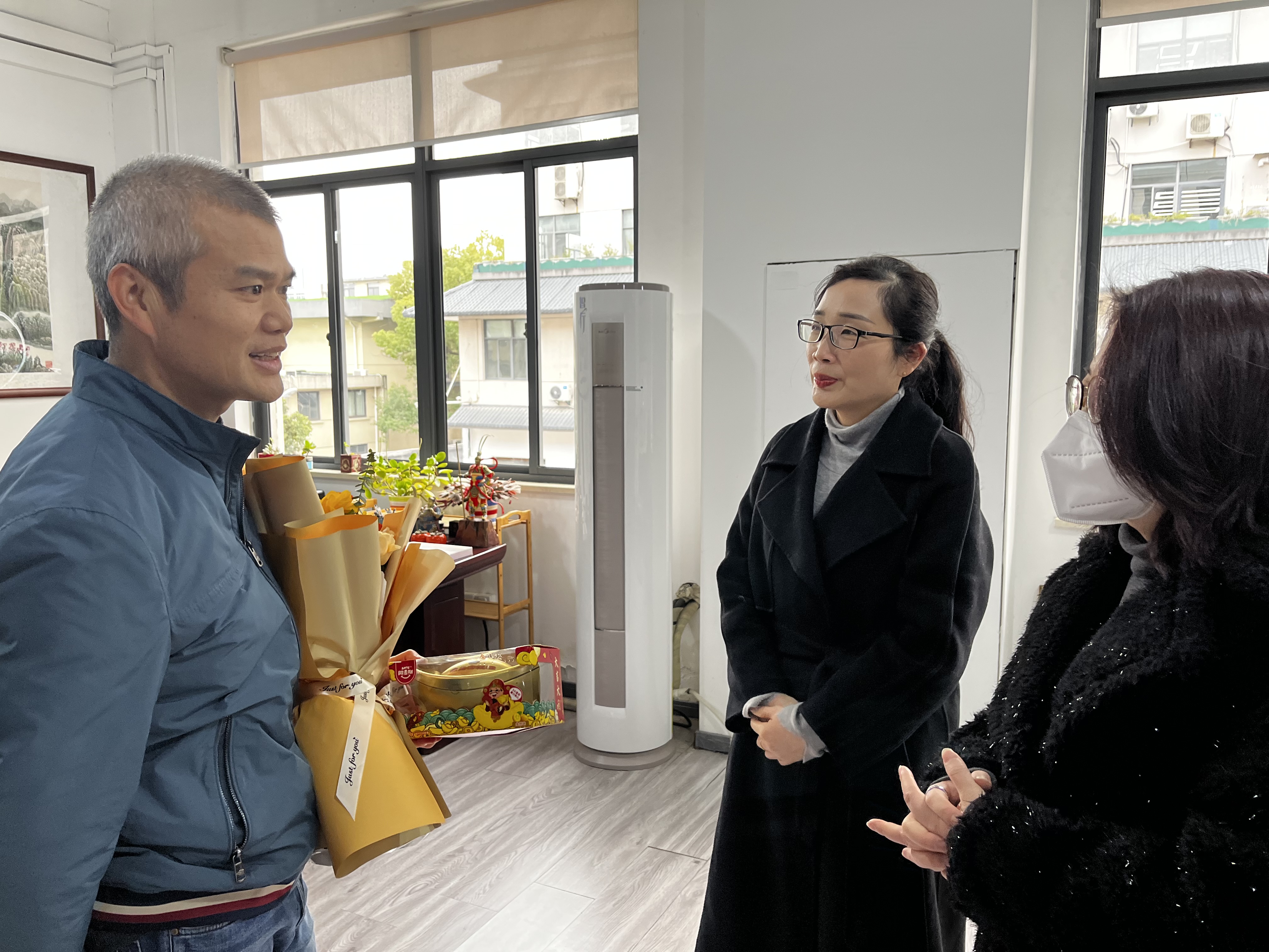 問需訪企業、促膝話發展——建華文創集團開展新春企業走訪活動